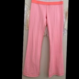 Lululemon Pink Flare Yoga Pants
